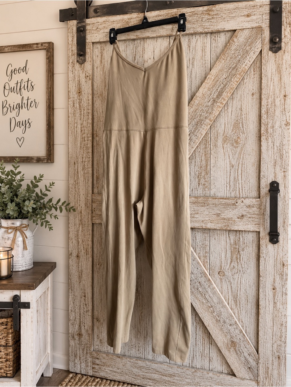 Beige Jumpsuit - Women
